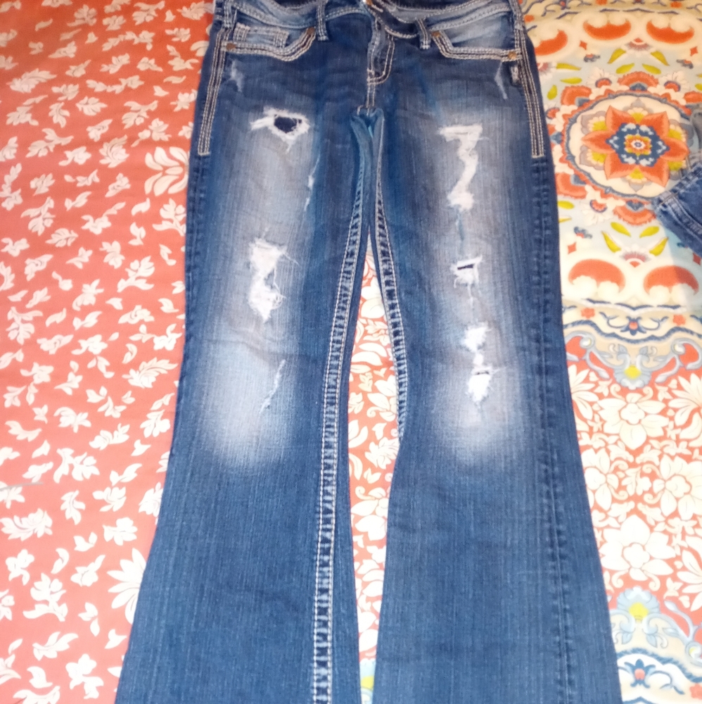 Sold on vinted Silver jeans 30/33